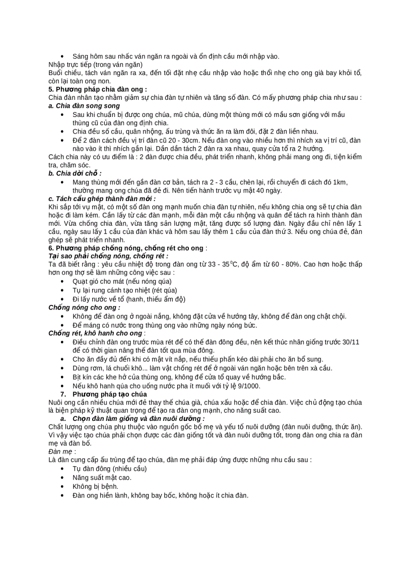 image for page Nuôi ong