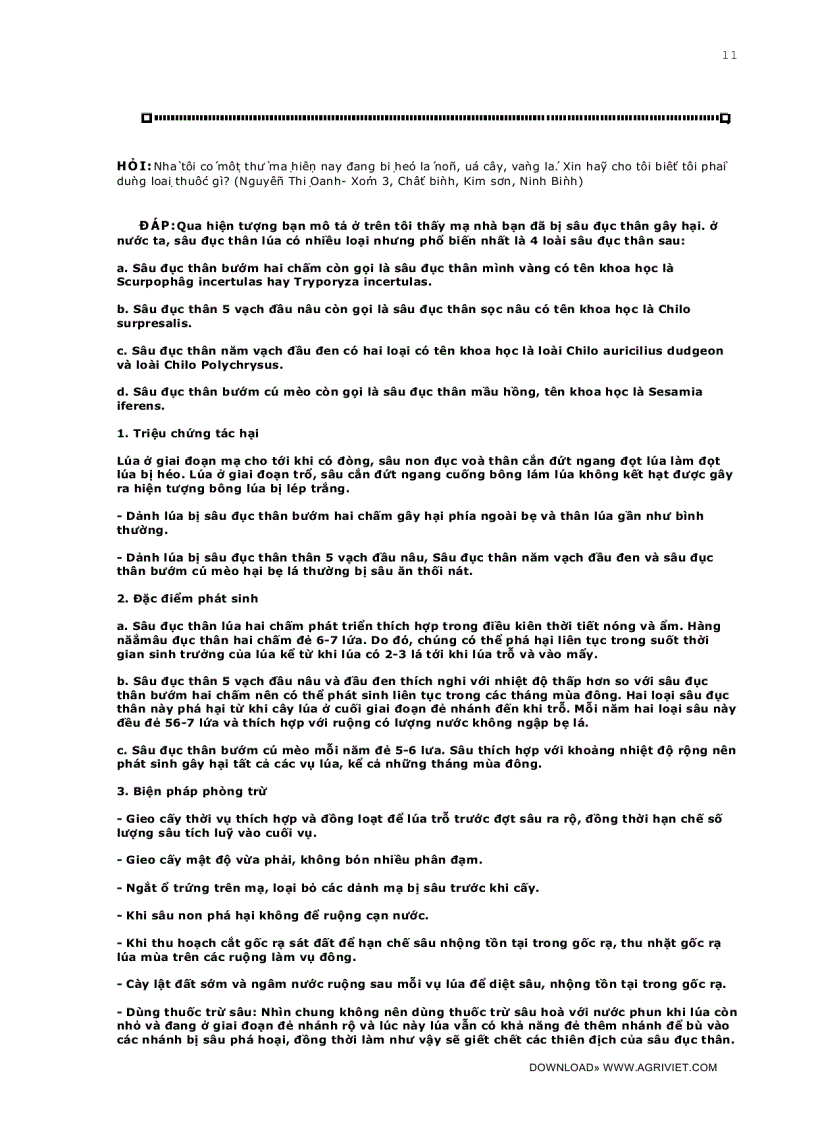 image for page Câu hỏi thường gặp trong kỹ thuật trồng trọt