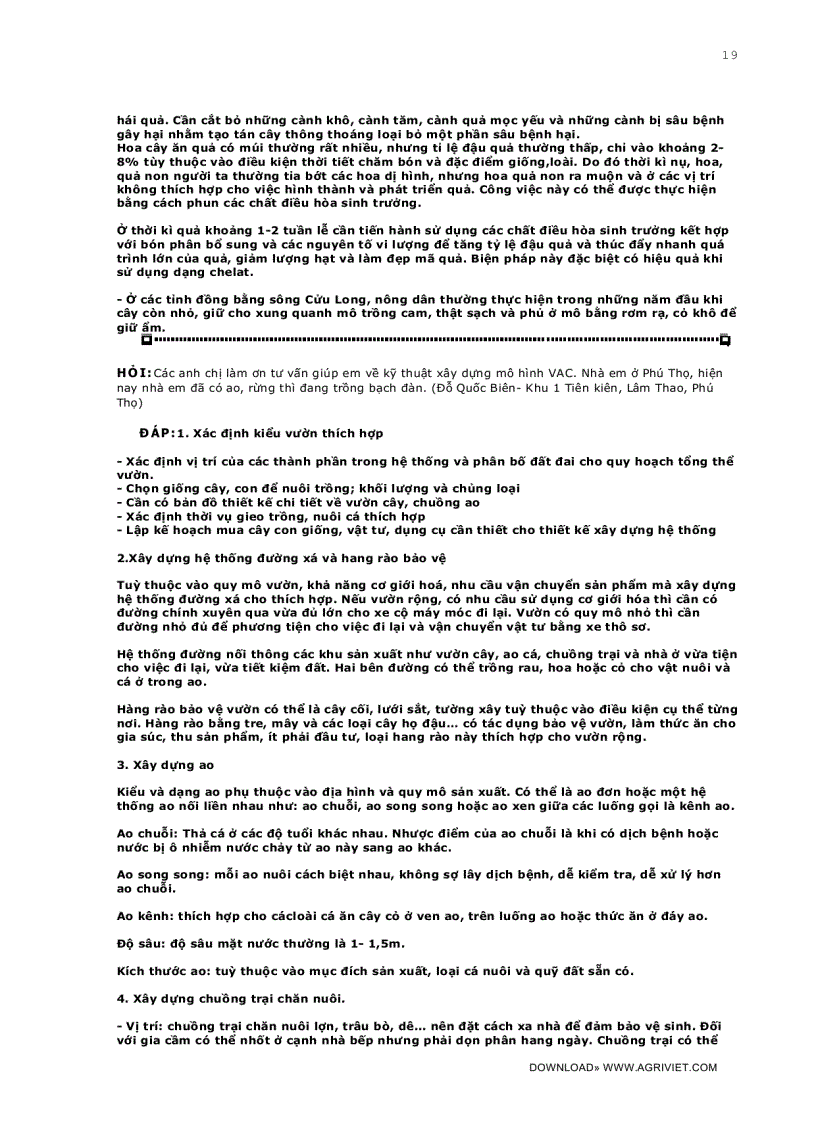 image for page Câu hỏi thường gặp trong kỹ thuật trồng trọt