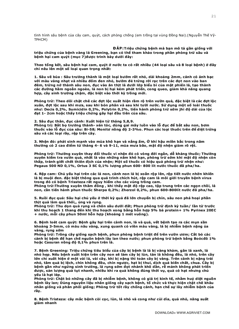 image for page Câu hỏi thường gặp trong kỹ thuật trồng trọt