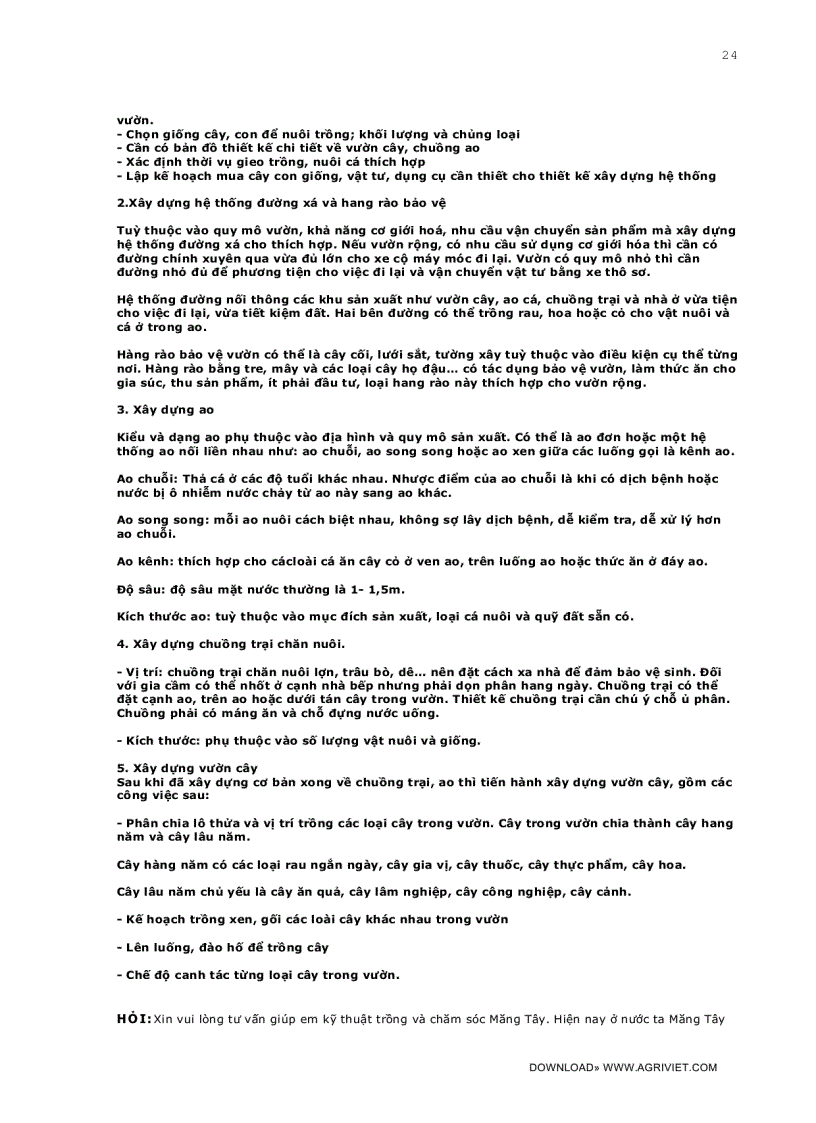 image for page Câu hỏi thường gặp trong kỹ thuật trồng trọt