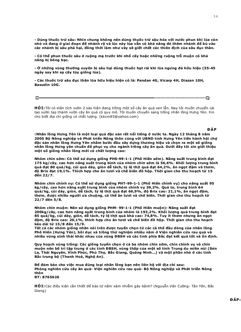 image for page Câu hỏi thường gặp trong kỹ thuật trồng trọt