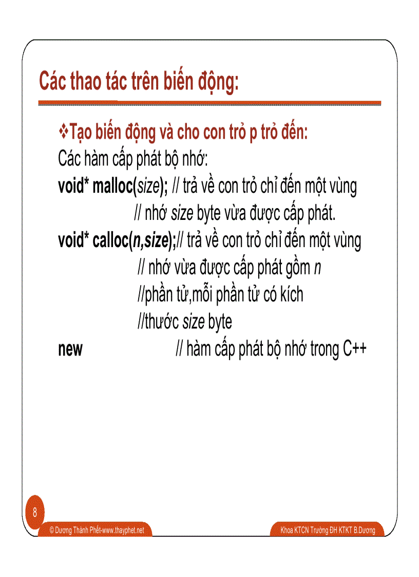 image for page Cấu trúc dữ liệu động