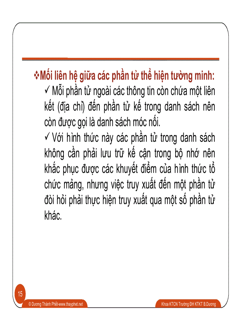 image for page Cấu trúc dữ liệu động