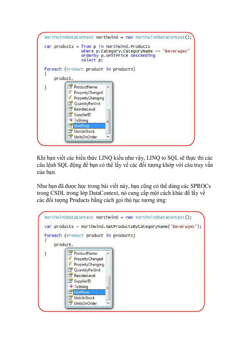 image for page Stored procedure SPROCs