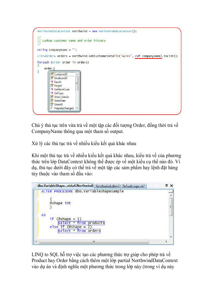 image for page Stored procedure SPROCs