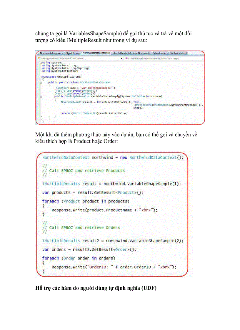 image for page Stored procedure SPROCs