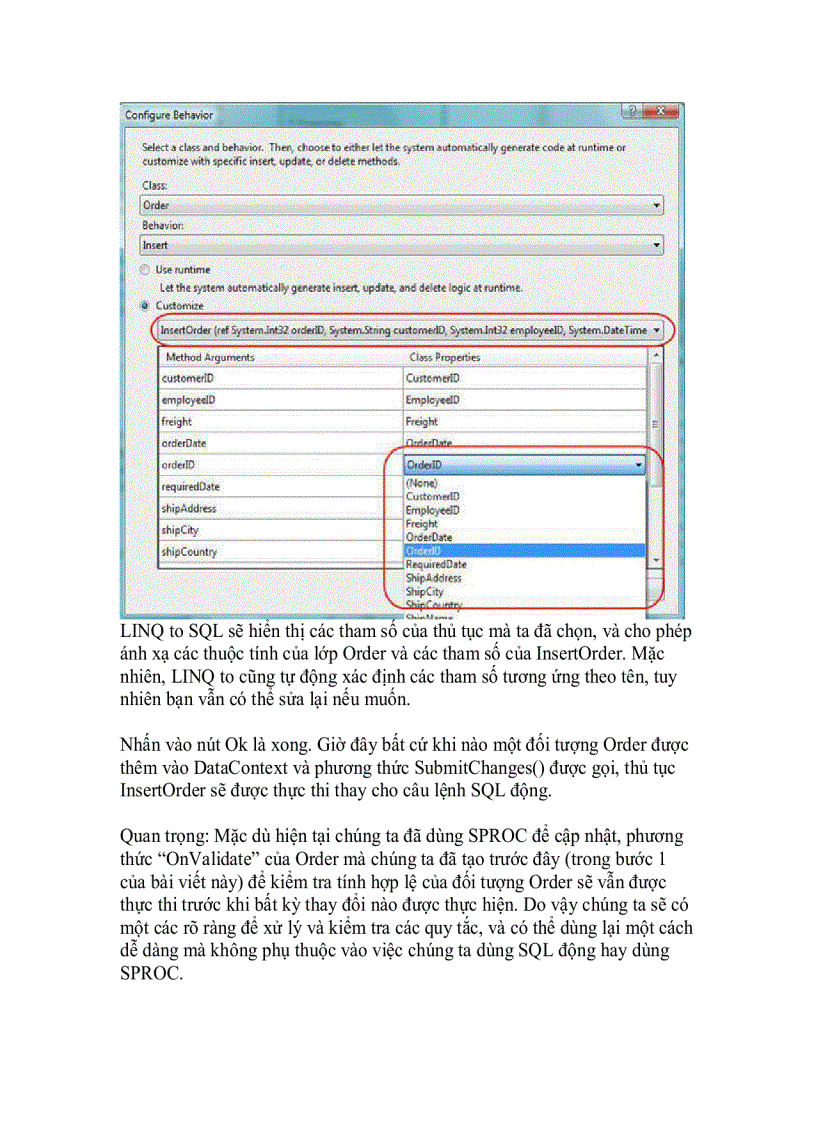 image for page Cập nhật dữ liệu dùng Stored Procedure