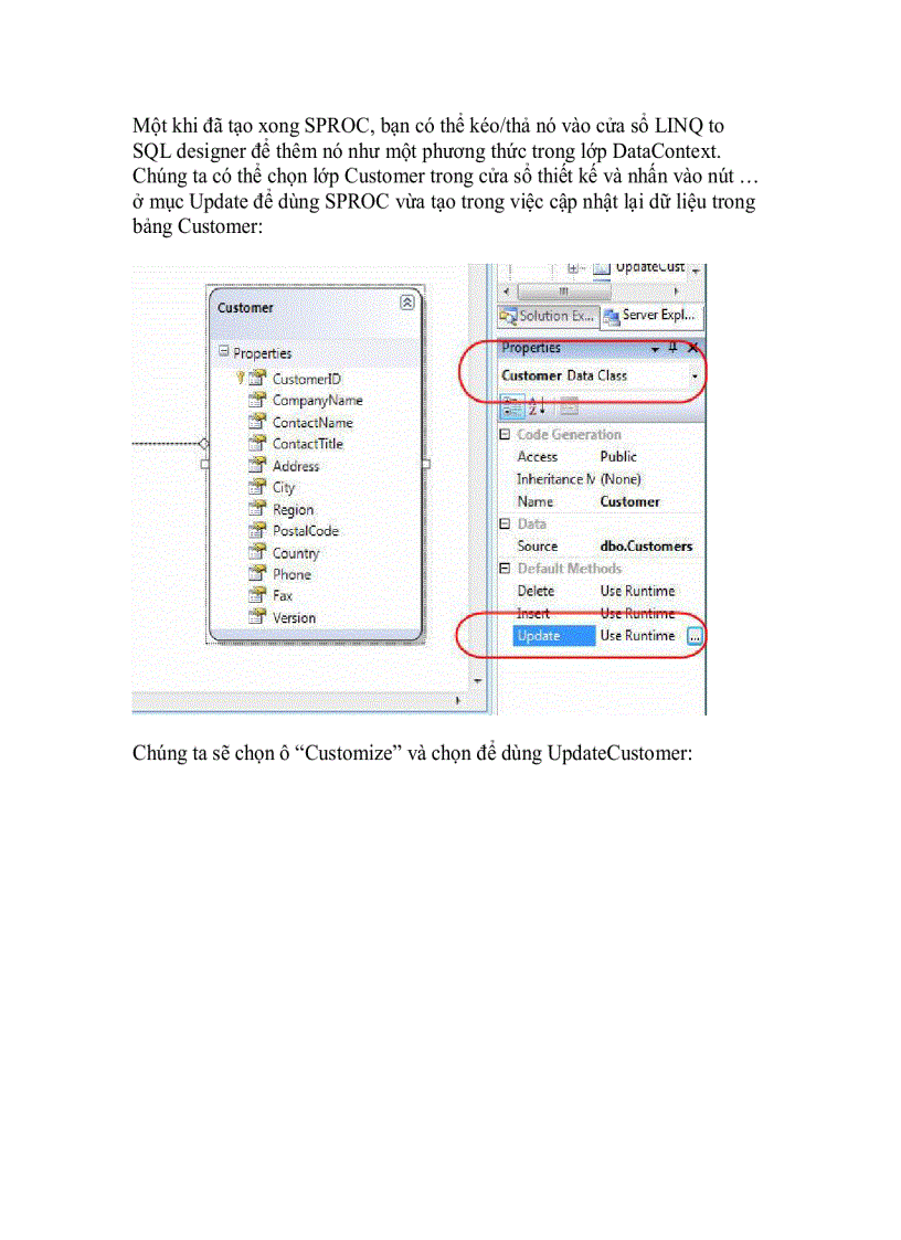 image for page Cập nhật dữ liệu dùng Stored Procedure