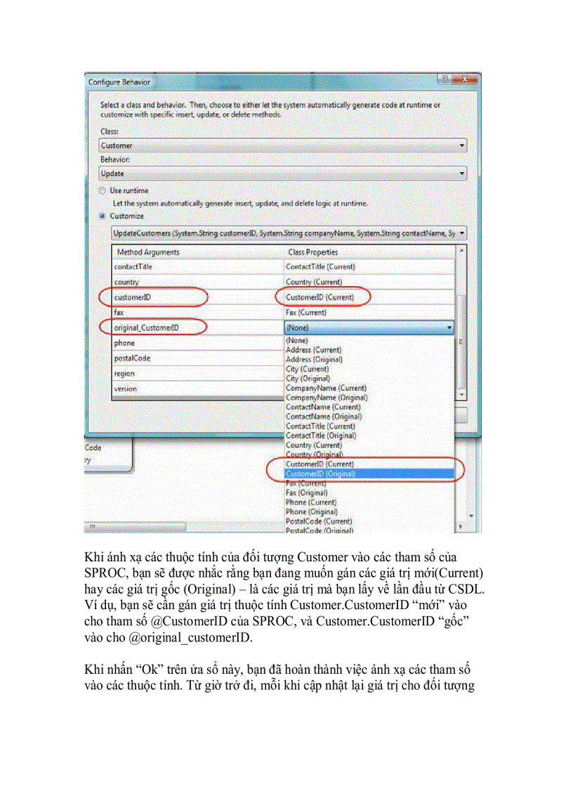 image for page Cập nhật dữ liệu dùng Stored Procedure