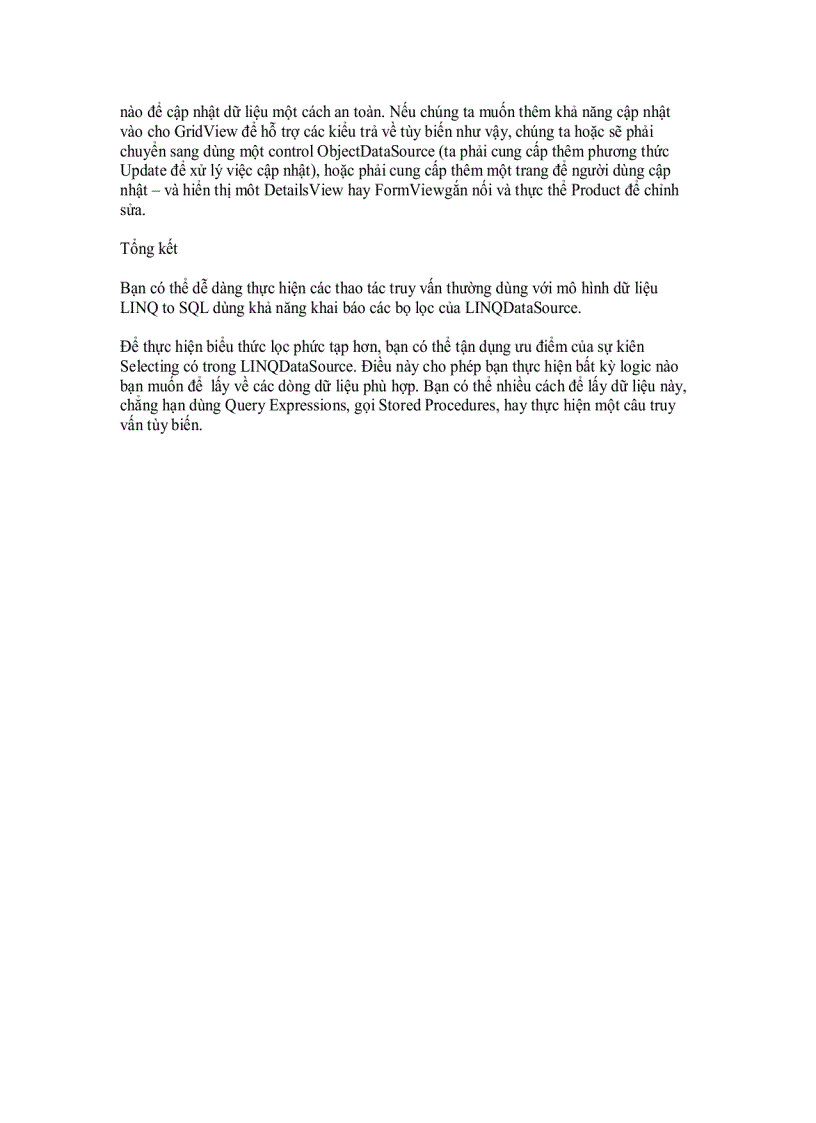 image for page Dùng biểu thức LINQ tùy biến với lt asp LinqDatasource gt