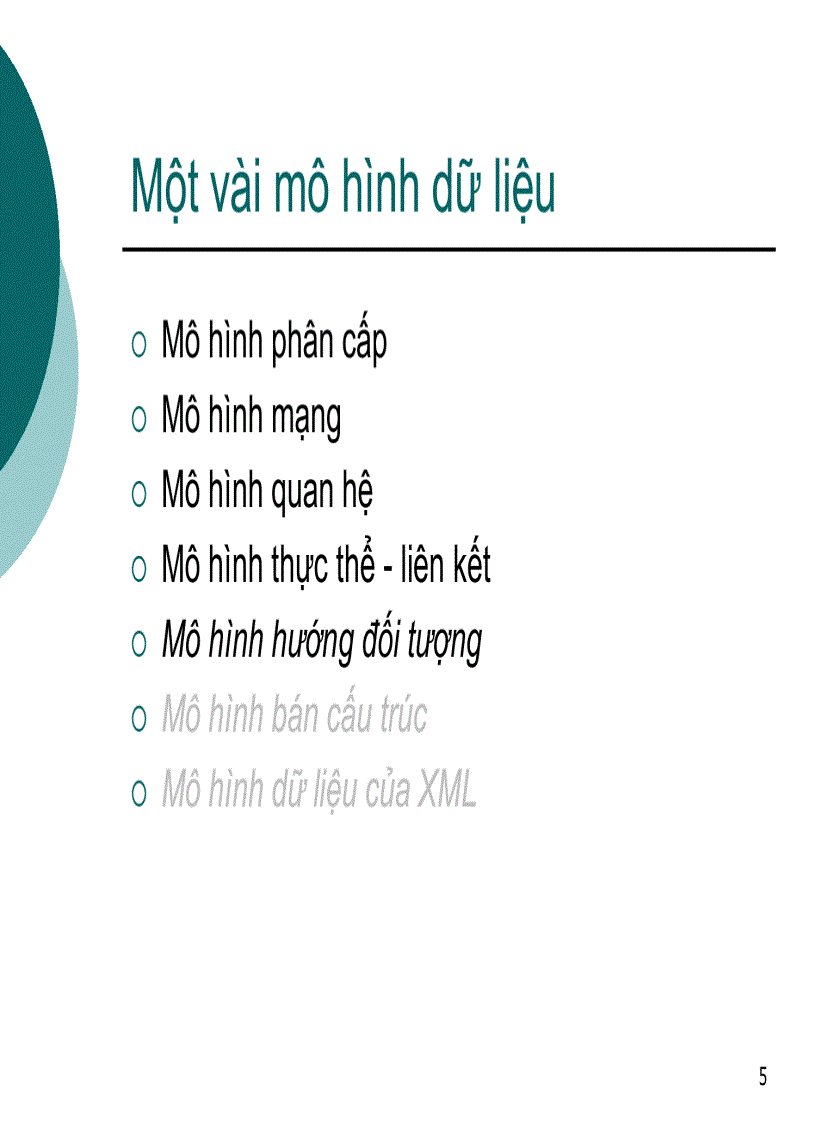 image for page Các mô hình dữ liệu