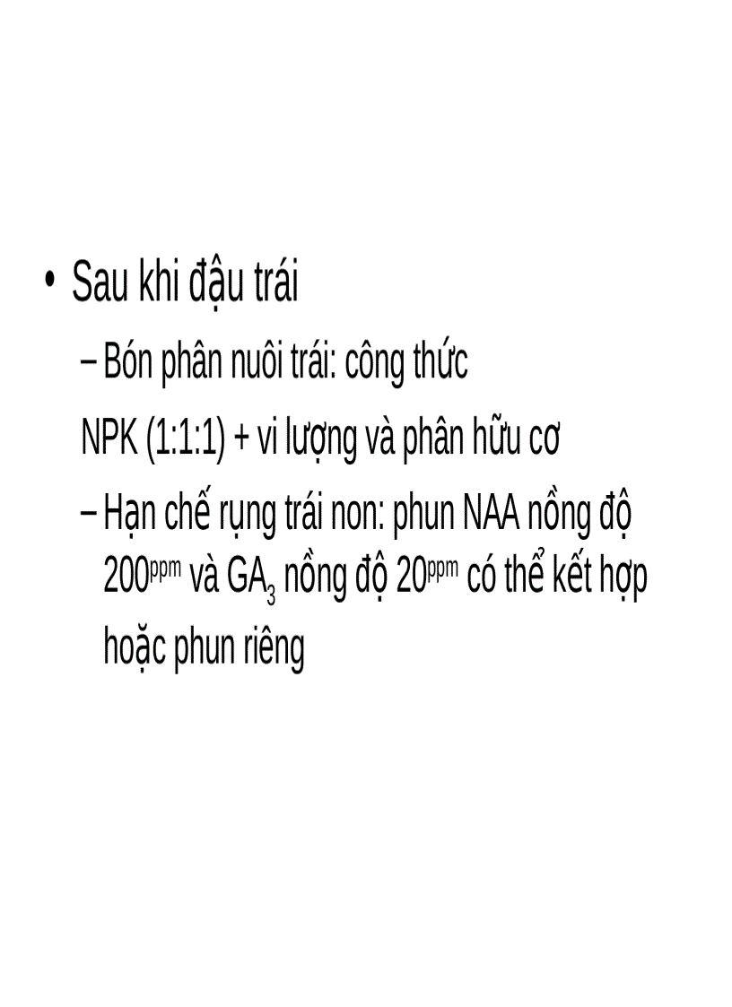 image for page Quy trình xử lý ra hoa cây chôm chôm