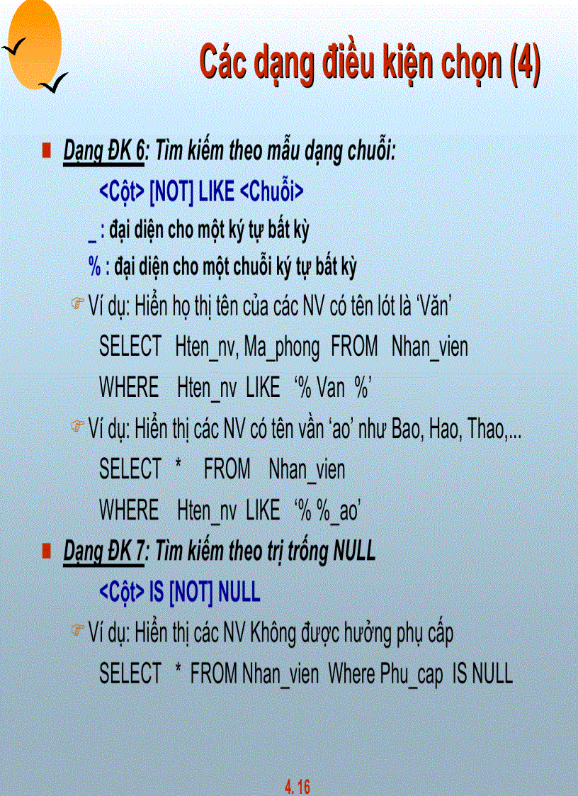 image for page Ngôn ngữ SQL