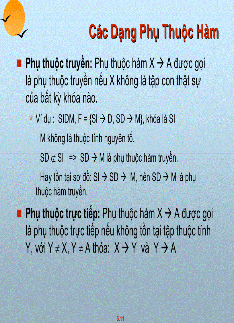 image for page Chuẩn hóa lược đồ csdl quan hệ