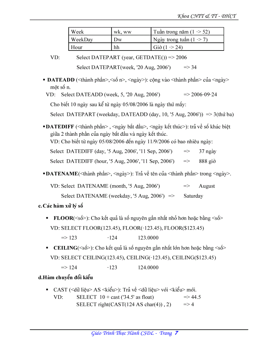 image for page Cơ bản về SQL SERVER 2000 1