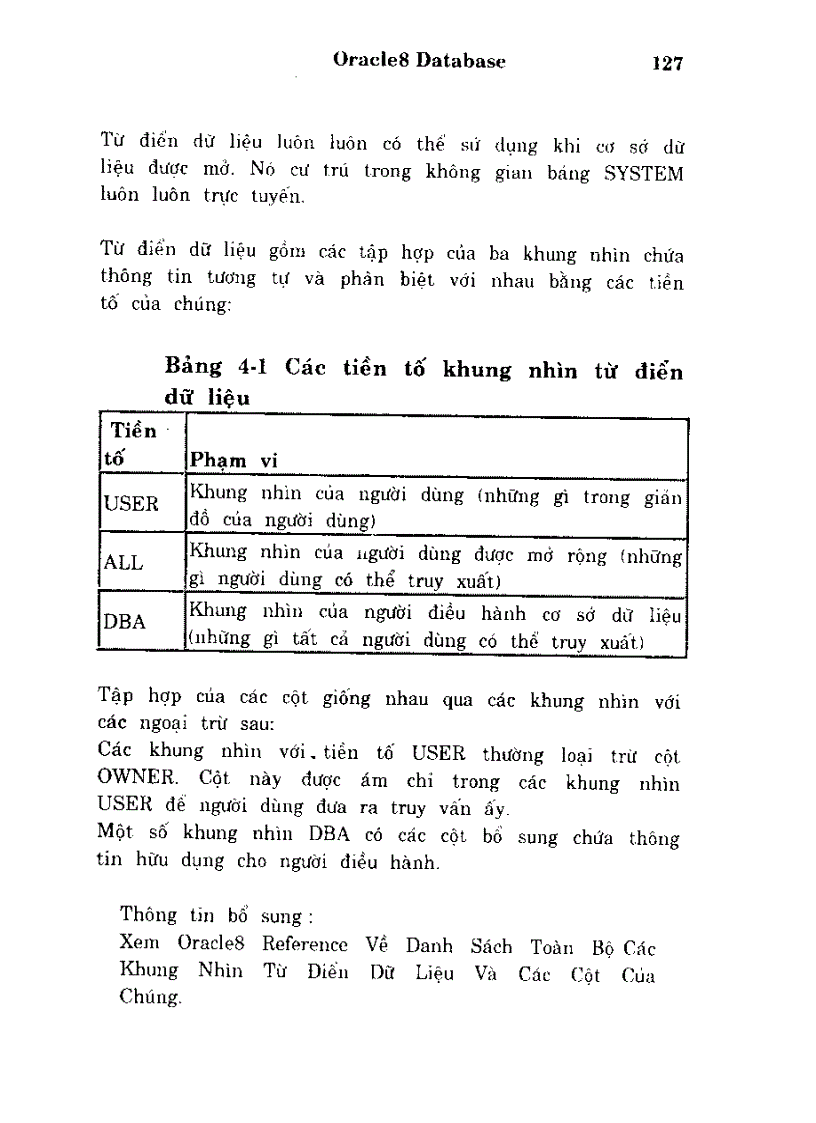 image for page Orcale 8 Database