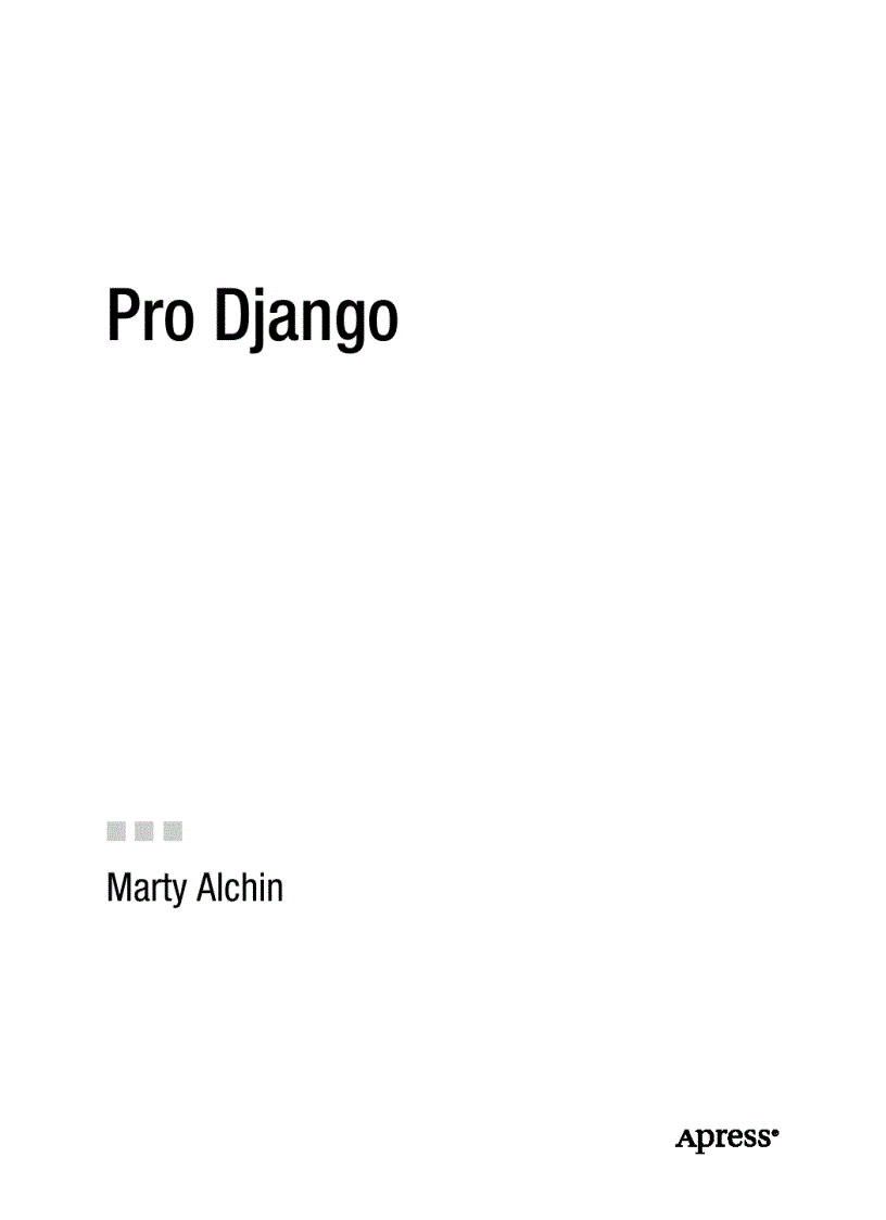 Pro Django