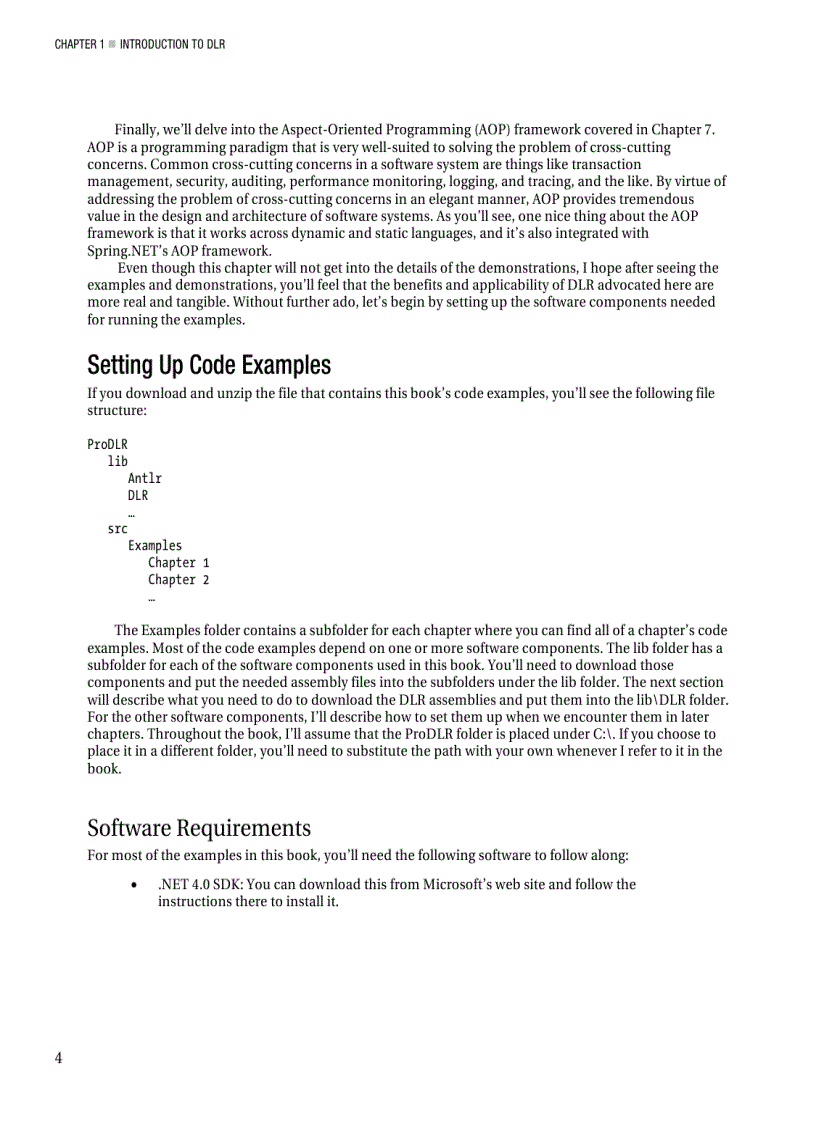 image for page Pro DLR in NET 4