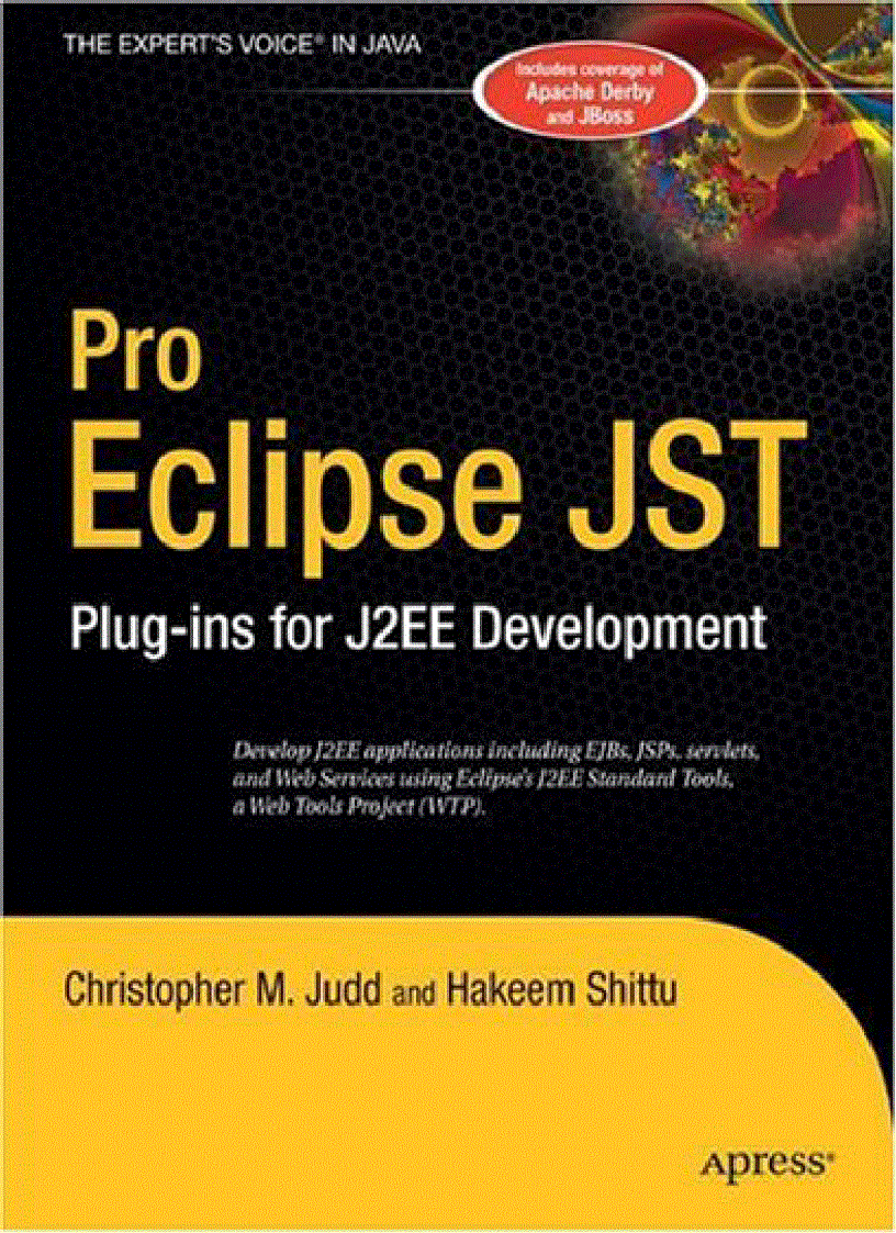 image for page Pro Eclipse JST Plug ins for J2EE Development