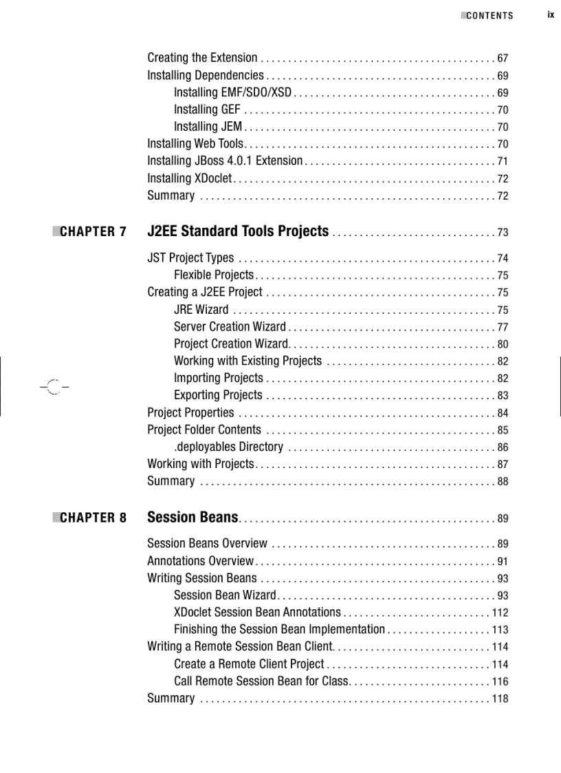 image for page Pro Eclipse JST Plug ins for J2EE Development