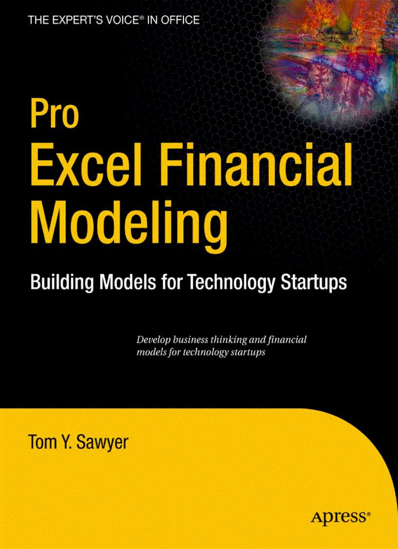 image for page Pro Excel Financial Modeling Building Models forTechnology Startups