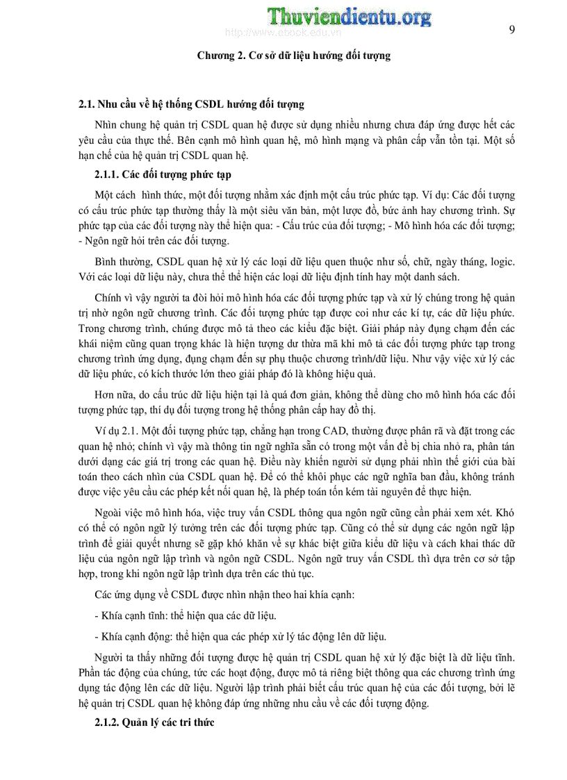 image for page Bài giảng cơ sở dữ liệu nâng cao