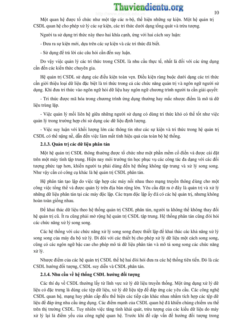 image for page Bài giảng cơ sở dữ liệu nâng cao