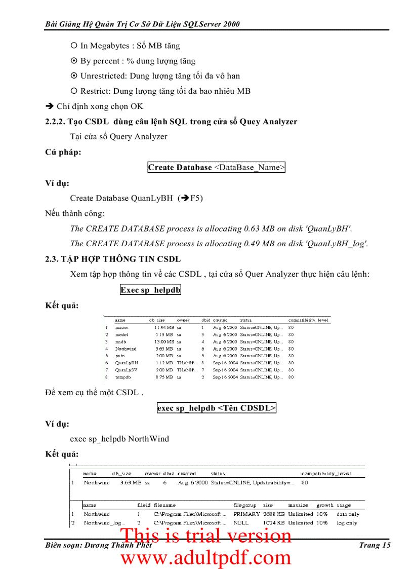 image for page Xử lý sự cố và gỡ bỏ SQL server 2000