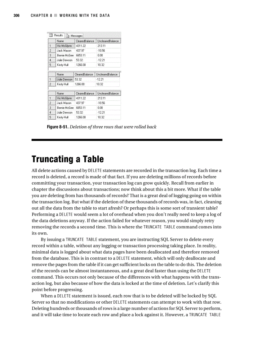 image for page Working with th e data