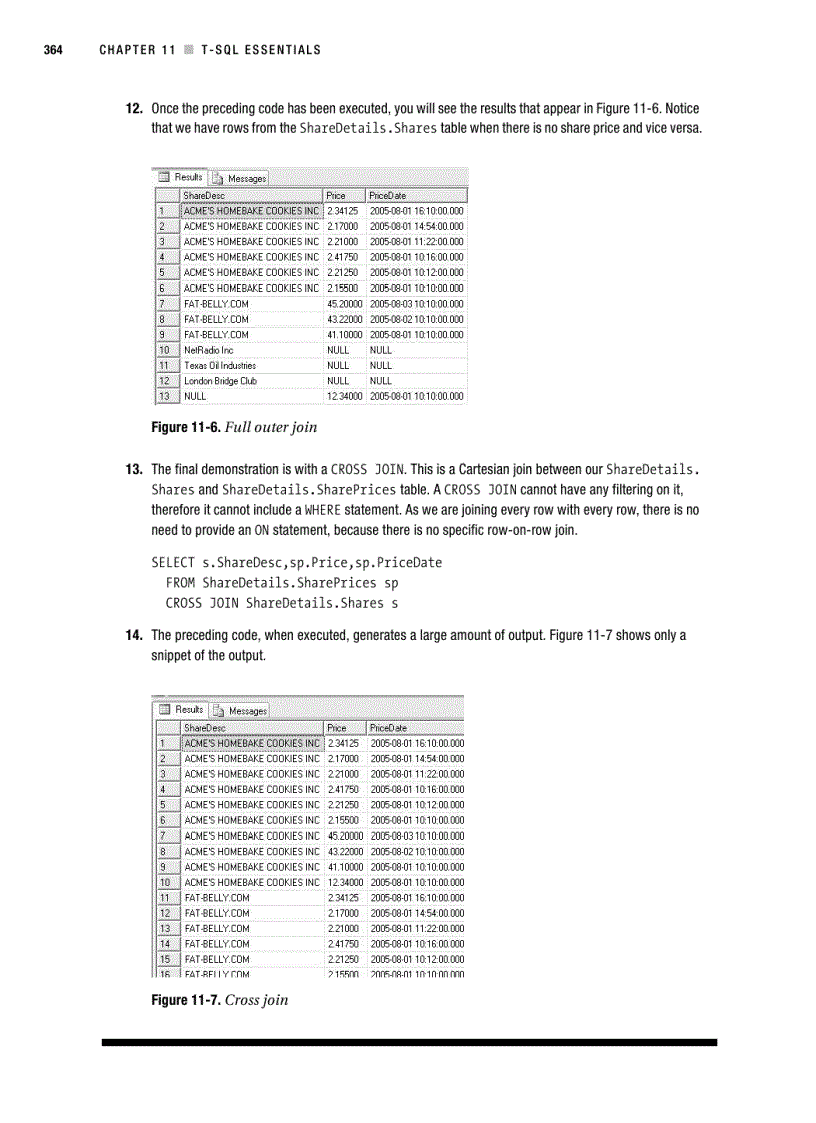 image for page Stored procedures