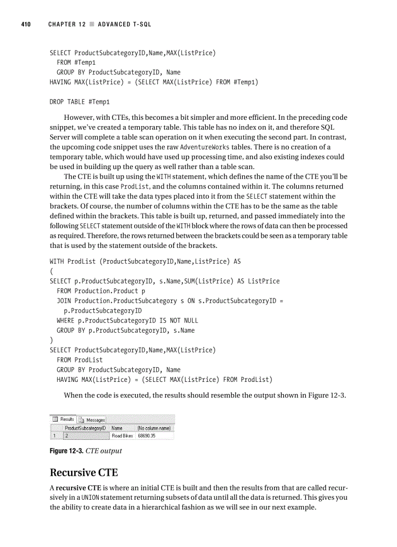 image for page T sql essentials