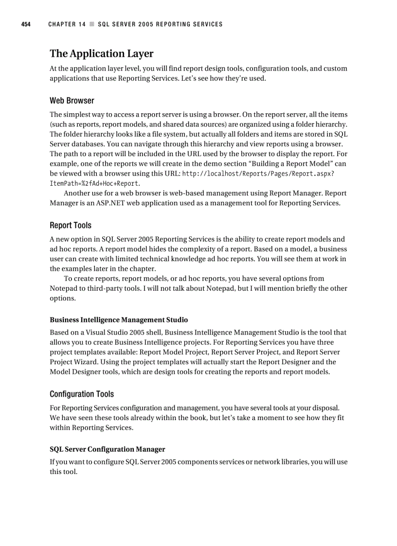 image for page Sql server 2005 reporting services