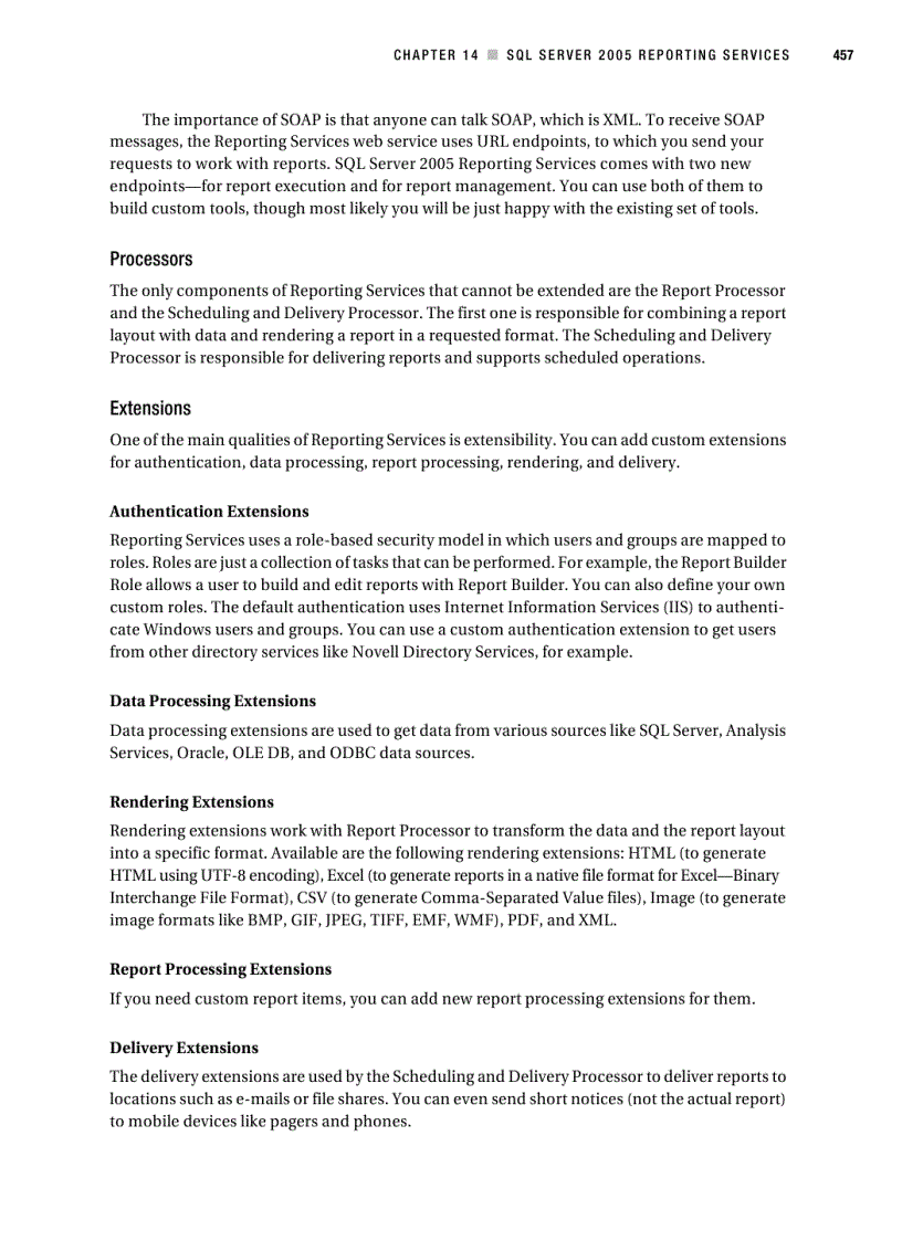 image for page Sql server 2005 reporting services
