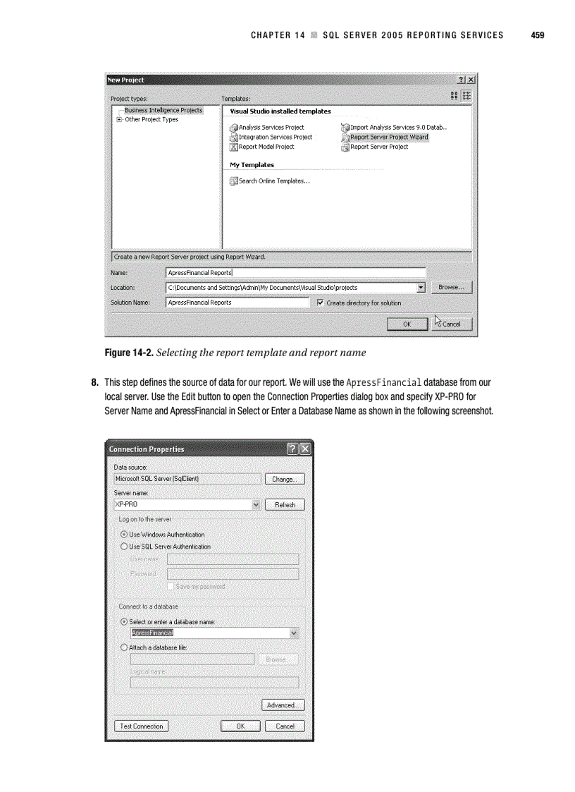 image for page Sql server 2005 reporting services
