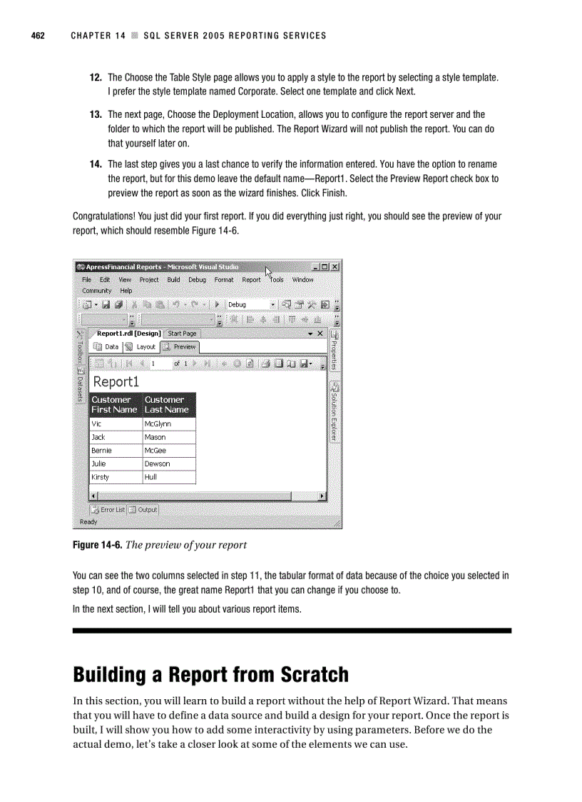 image for page Sql server 2005 reporting services