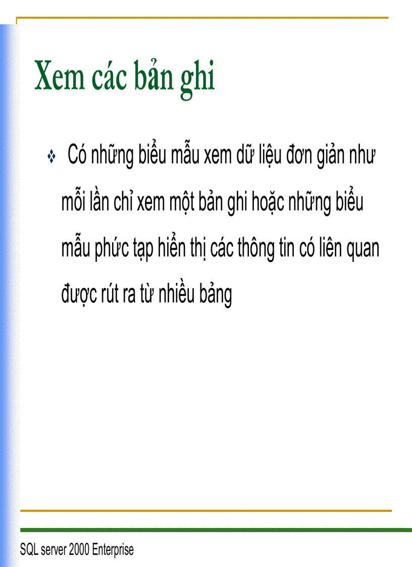 image for page Tổng quan về hệ quản trị cơ sở dữ liệu 1