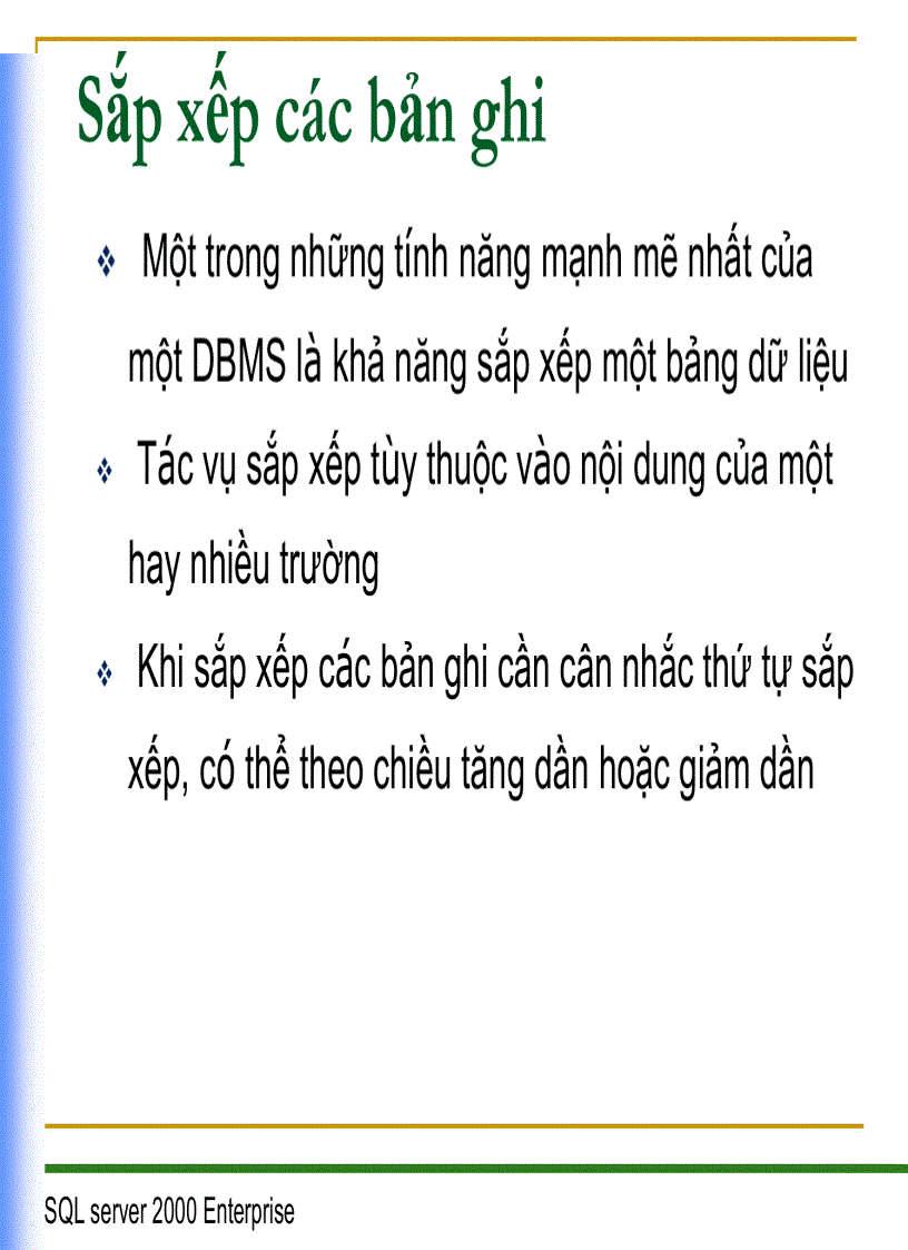 image for page Tổng quan về hệ quản trị cơ sở dữ liệu 1