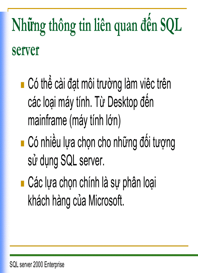 image for page Tổng quan về hệ quản trị cơ sở dữ liệu 1
