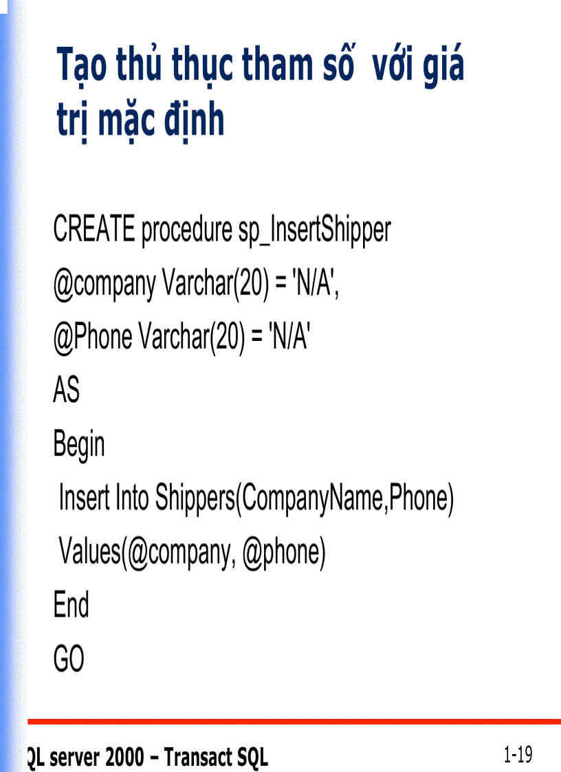 image for page Thủtục thường trú STORED PROCEDURES