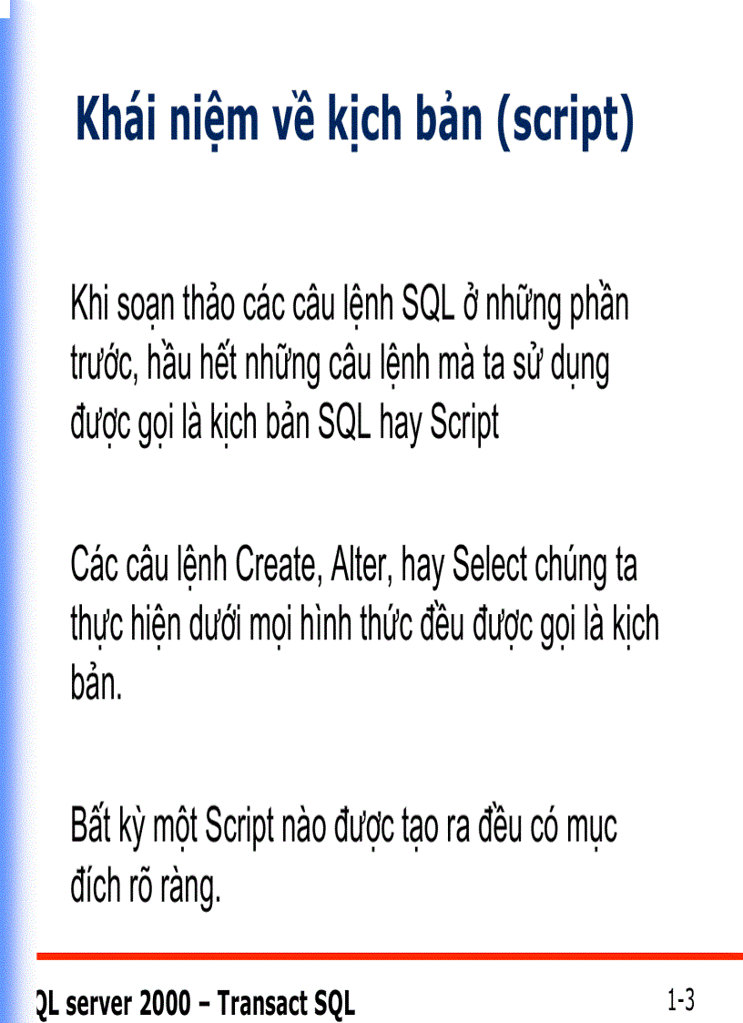 image for page Kịch bản script bó batchs và OSQL