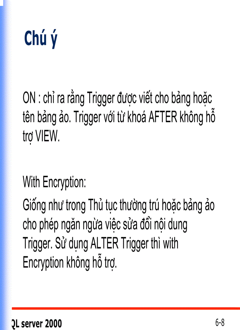 image for page Bẫy Lỗi Triggers