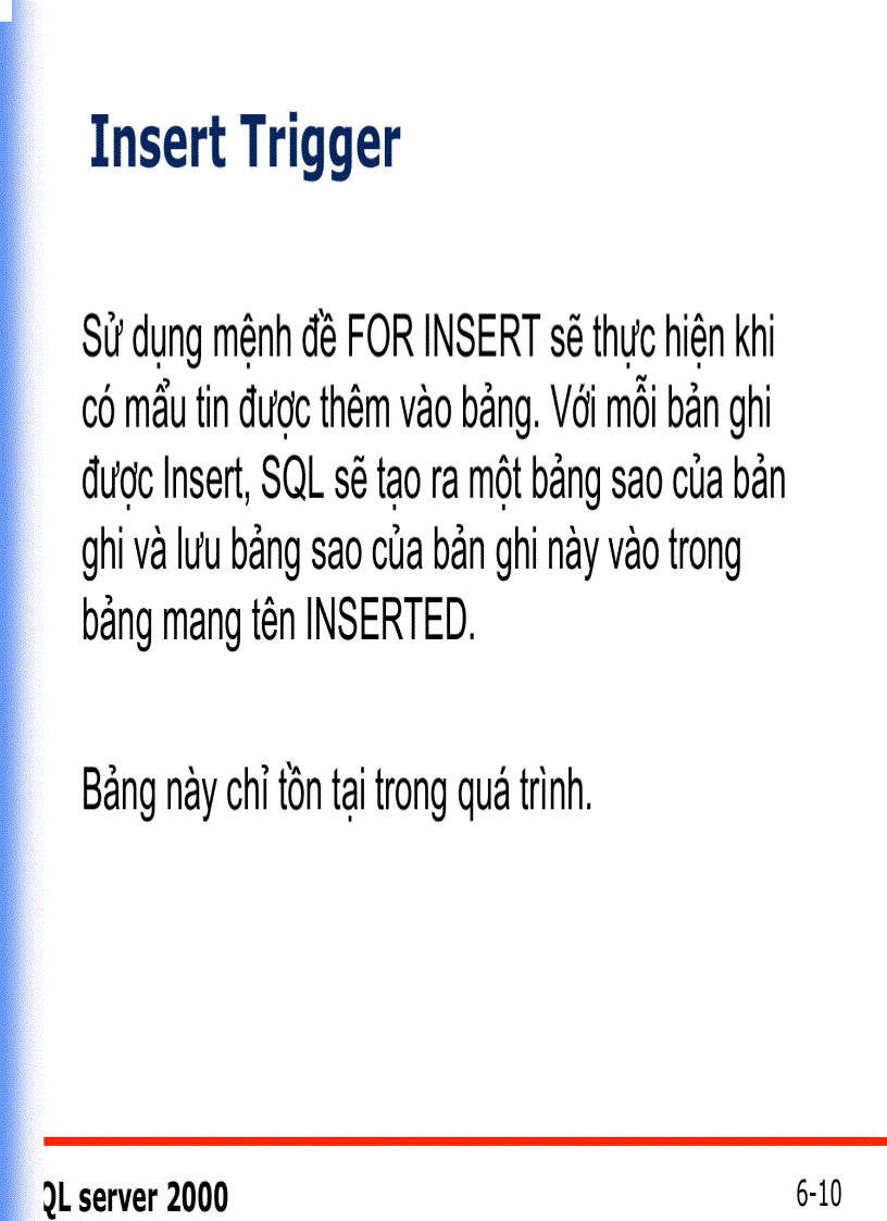 image for page Bẫy Lỗi Triggers