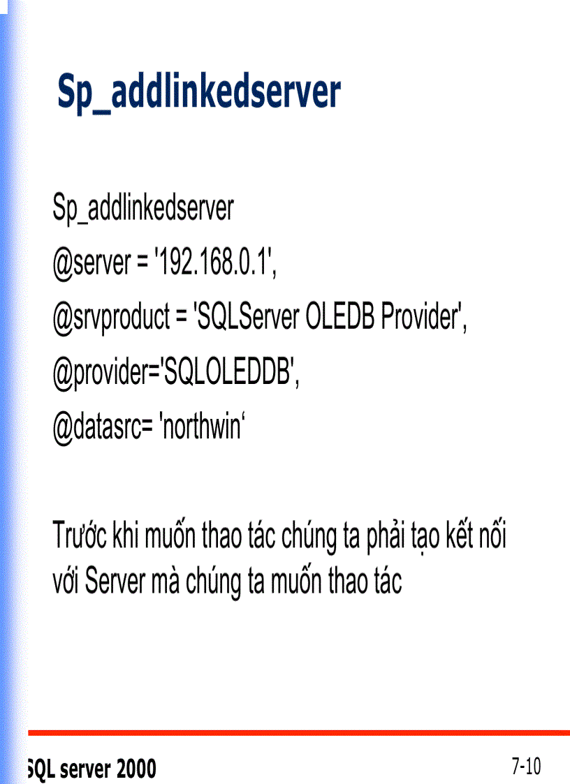 image for page CÁC GIAO DỊCH VÀ TRUY VẤN PHÂN TÁN Distributed Queries Transactions