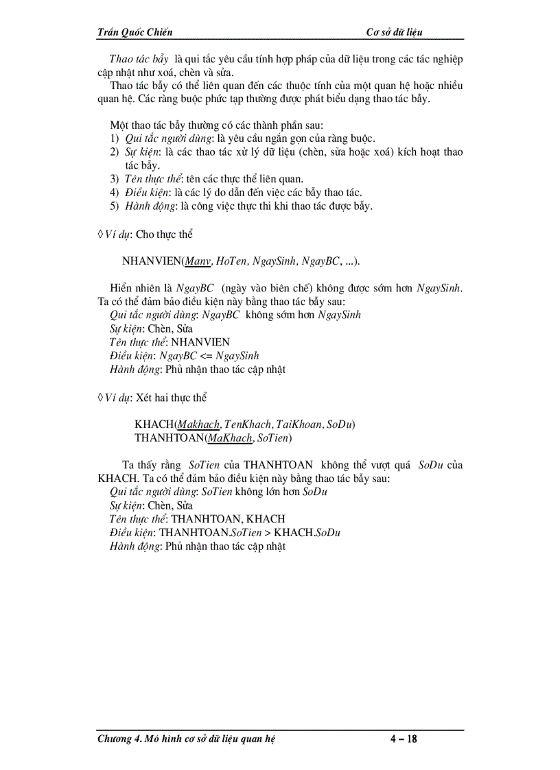 image for page Mô hình cơ sở dữ liệu quan hệ