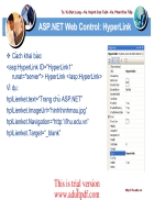 ASP NET Web Control HyperLink