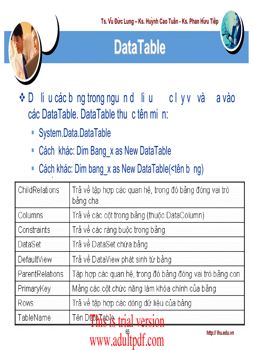 image for page Tạo DataAdapter
