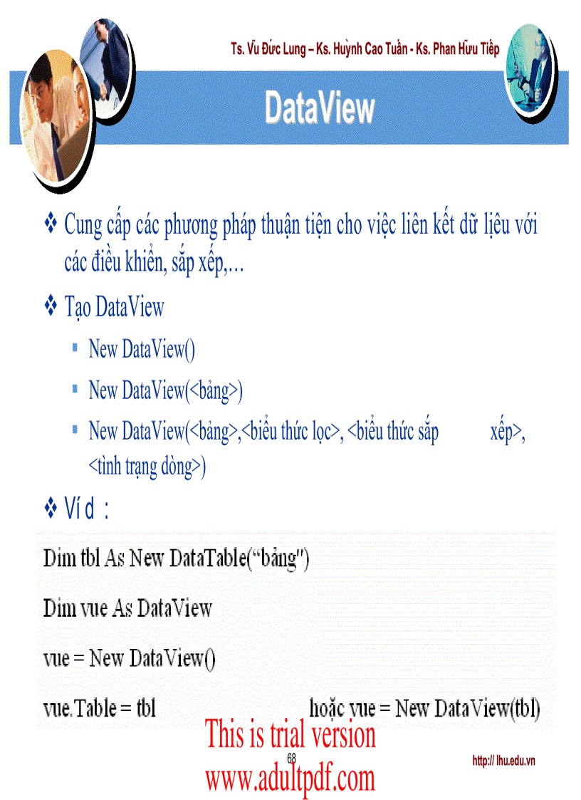 image for page Tạo DataAdapter