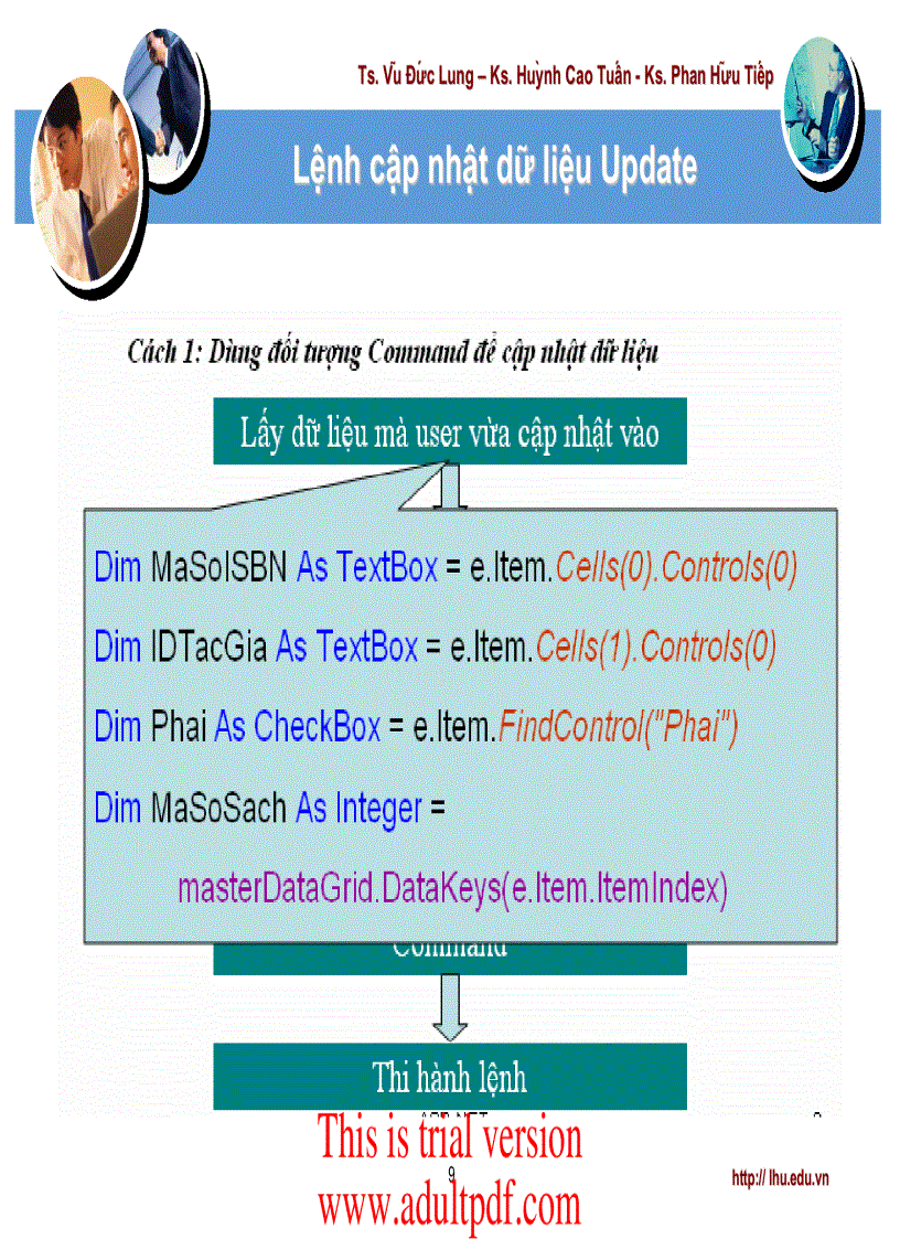 image for page Lậ p trình web asp net