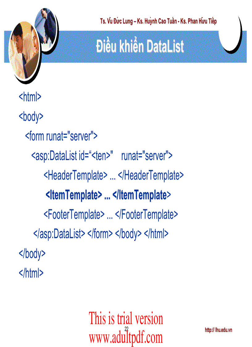 image for page Lệnh cập nhật dữ liệu Update